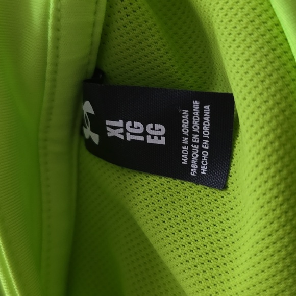 UNDER ARMOUR WOMEN'S FLORESCENT GREEN ATHLETIC CROP TOP SIZE XL - Picture 14 of 15
